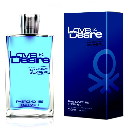 PERFUMY Z FEROMONAMI LOVE DESIRE MĘSKIE NOWE 50ML