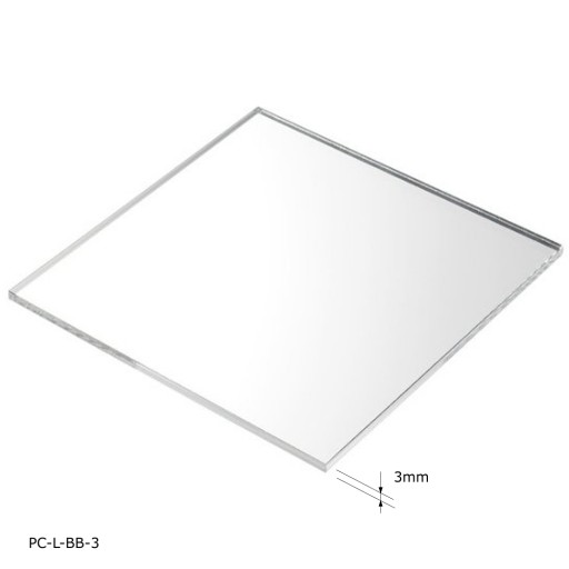3mm - Poliwęglan lity bezbarwny PC na wymiar w 48H