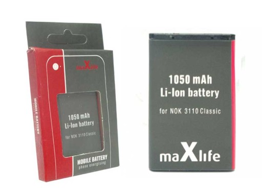 BATERIA MAXLIFE NOKIA BL-5C 1200 1208 1600 2112