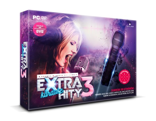 KARAOKE EXTRA HITY 3 PC DVD SUPER HIT NA PREZENT