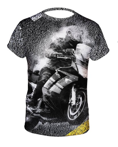 T-Shirt KOSZULKA UNISEX GRAFIKA Z NADRUKIEM NA MOTOCYKL YAMAHA FJR1300