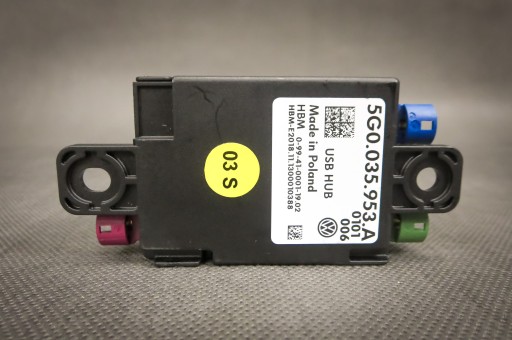 Przetwornik напряжения модуль usb golf vii 5g0035953a1 - фото