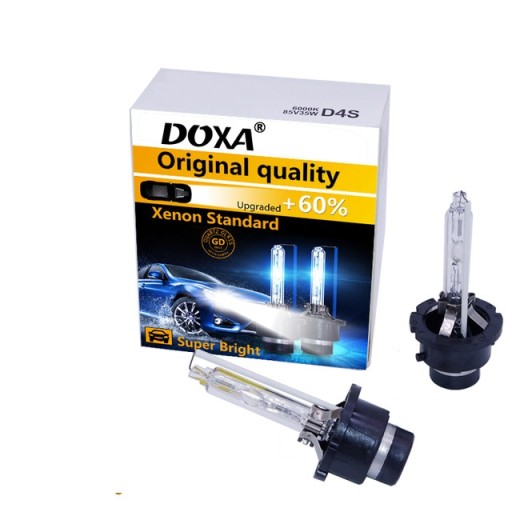 2x лампочка d4s doxa 4300k желтый 35w ксенон, ксенону ксенон 2szt1 - фото