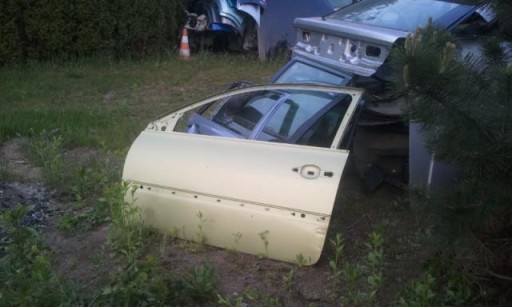 Renault megane coupe 2003-2006 левый дверь1 - фото