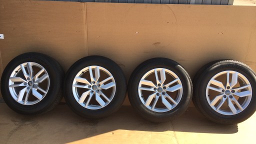 Audi q5 sq5 80a колеса резина continental 235 60 18 wielosezonowe зимняя1 - фото