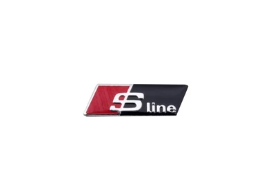 Эмблема наклейка logo s-line на руль черный1 - фото
