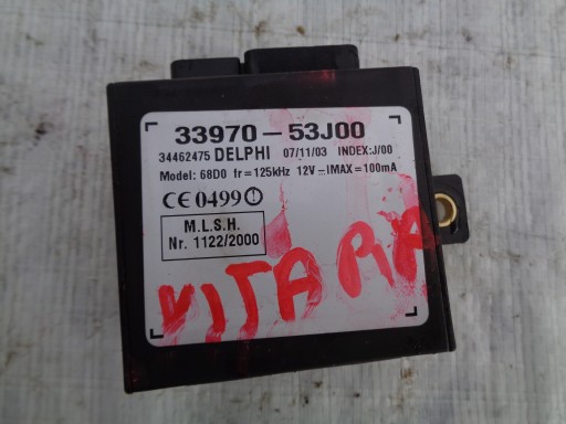 Suzuki grand vitara - модуль immo 33970-53j001 - фото