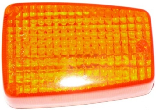 Стекло поворотника передний honda gl 500 d silver, серебро 82-83 новый, новое1 - фото