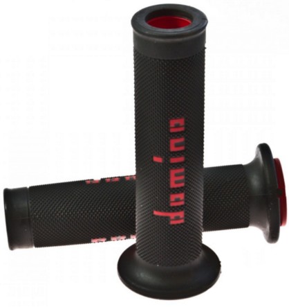 Переключатели domino a010 road-racing [czarny/czerwony] d.22mm l.126mm otwarte1 - фото