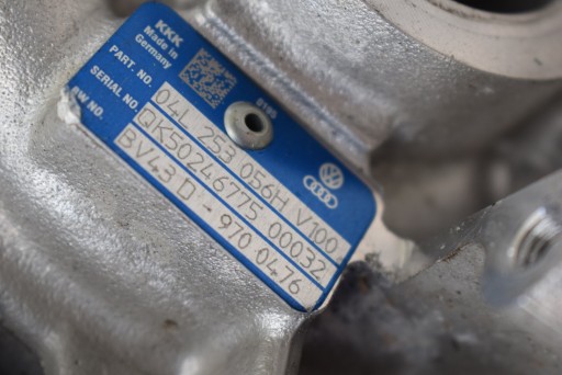 TURBINA ABGASKRÜMMER AUDI A4 8W0 B9 04L253056H