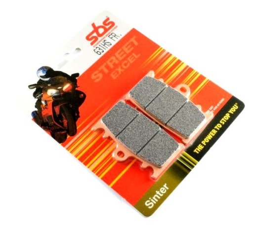 631hs - Гальмівні колодки передні SBS SUZUKI GSX-R 750 00-03