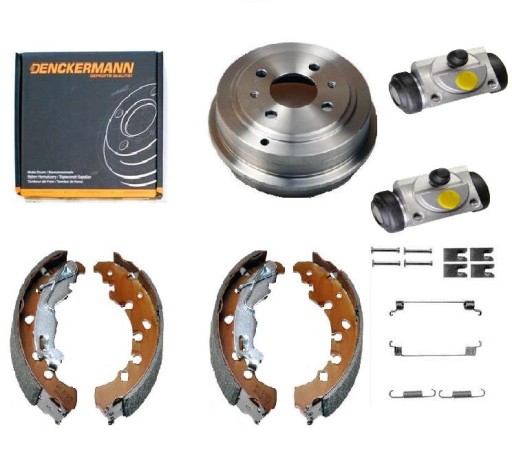 БАРАБАНИ ЩЕЛЕПИ ЦИЛІНДРА GRANDE PUNTO EVO 1.2 КОМПЛ.