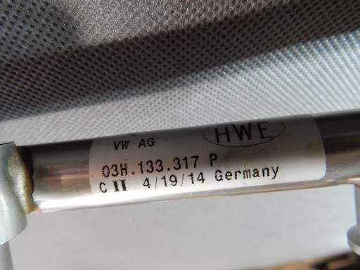 VW TOUAREG 7P 3.6 TSI injection ramp 03H133317P