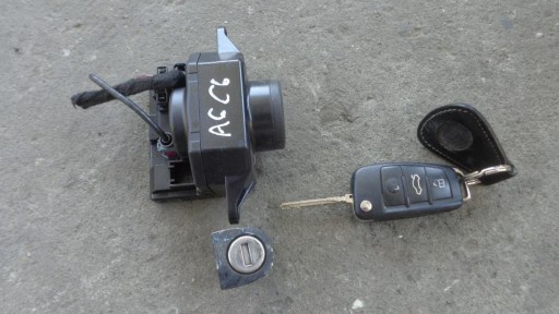 Комплект замков ключ зажигания AUDI A6 C6 2004-2008