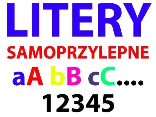 Litery Samoprzylepne Naklejki Napisy Na Samochód 8474672621 - Allegro.pl