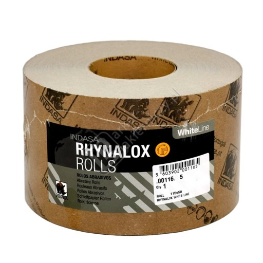 INDASA наждачний папір білий рулон P180 50m