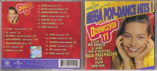 CD MEGA POP- DANCE HITS - DZIEWCZYNA 11