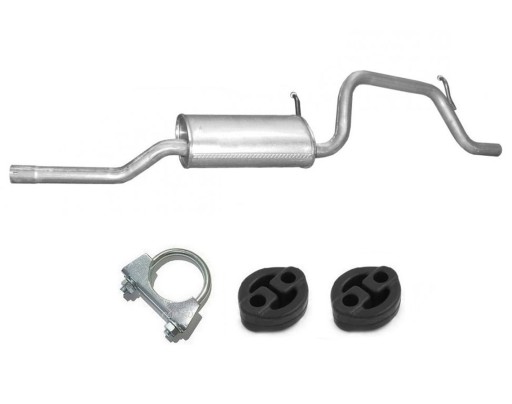 17.604 - OPEL AGILA A 1.2 (2000-2008) ГЛУШИТЕЛЬ