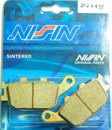 2P-244ST - Колодки Nissin злотий задній Yamaha XJ6 09 -, R6 03-13
