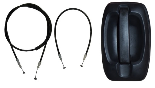 ED-0533 - FIAT DUCATO III 3 ДВЕРНА РУЧКА + БІЧНІ РОЗСУВНІ ДВЕРІ