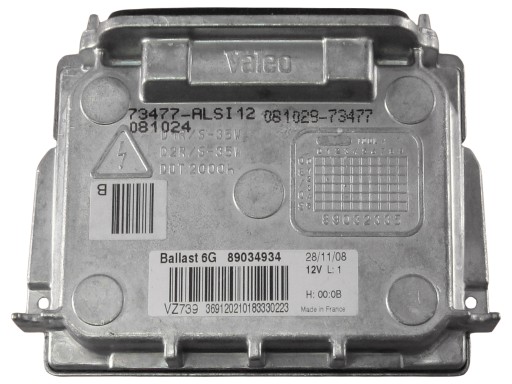 ПЕРЕТВОРЮВАЧ BI КСЕНОН КСЕНОН VZ739 89034934 BMW OPEL SEAT VOLVO VW ОРИГІНАЛ изображение 1