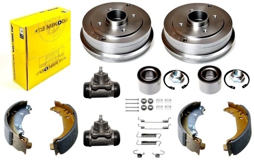 Барабани щелепи RENAULT CLIO II THALIA без ABS 180 мм