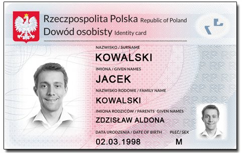 Opłatek na tort DOWÓD OSOBISTY 18 LAT NOWOŚĆ !!! 6938256198 - Allegro.pl