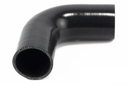 Sk90/76 - Силиконовый локоть 90ST - 76MM - VTR-L150 черный