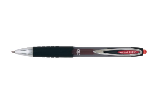 Gélové pero Uni UMN 207 0,7mm červené