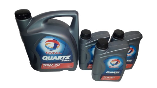 МАСЛО TOTAL QUARTZ 7000 10W40 10W-40 5L + 3L = 8L