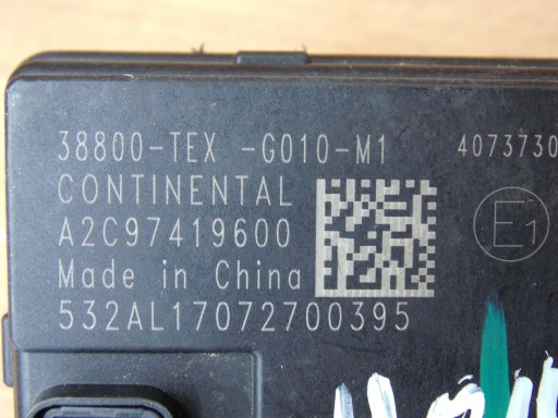 HONDA CIVIC MODUL 38800-TEX-G010-M1