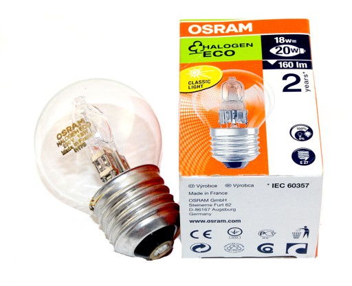 bulb OSRAM Classic A ES 20W E27 230V OSRAM 64541 ES