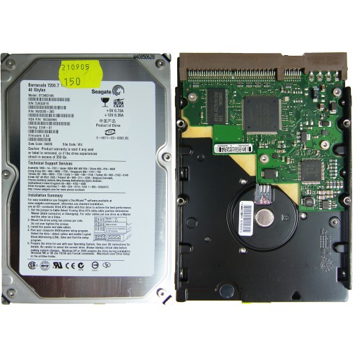 SEAGATE ST340014A | FW 8.54 | 100% OK ZqI