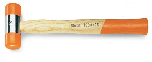 BETA МОЛОТОК З ОБУХАМИ ПЛАСТИК 1390 45 ММ