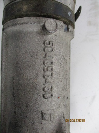 hose pipe of the intercooler FIAT DUCATO 2,3D