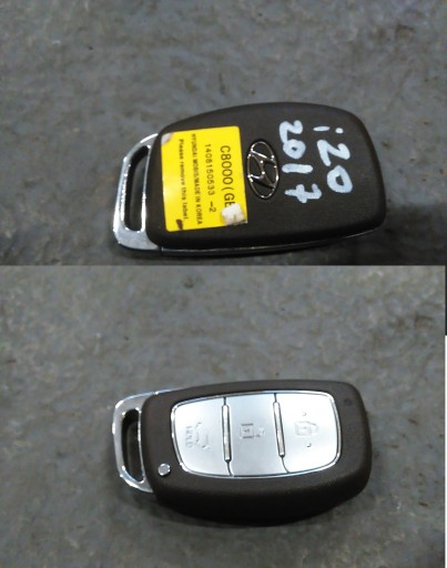 C8000 - HYUNDAI I20 II 2015-18 ключ дистанційного керування SMART KEY