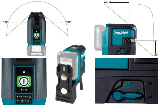 MAKITA SK106GDZ laser krzy owy punktowy ZIELONY SK106GDZ Cena