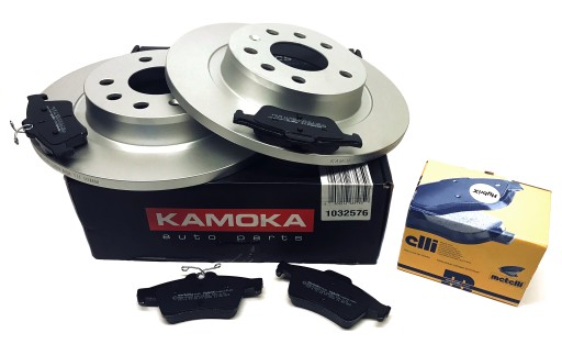 ДИСКИ + КОЛОДКИ ЗАДНІ SIGNUM VECTRA C SAAB 9-3