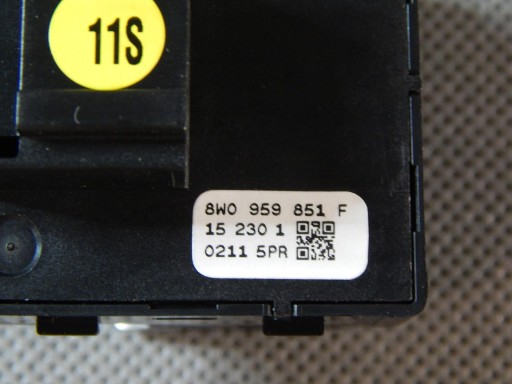 AUDI S5 F5 opening control switch of the window 8W0959851F