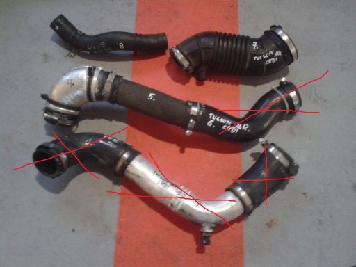 HYUNDAI TUCSON II 2.0 CRDI 2015-ШЛАНГ ТРУБА