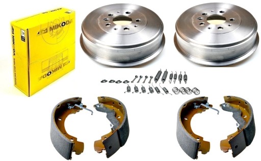 Барабани пружинні щелепи VW TRANSPORTER T4 BUS kpl