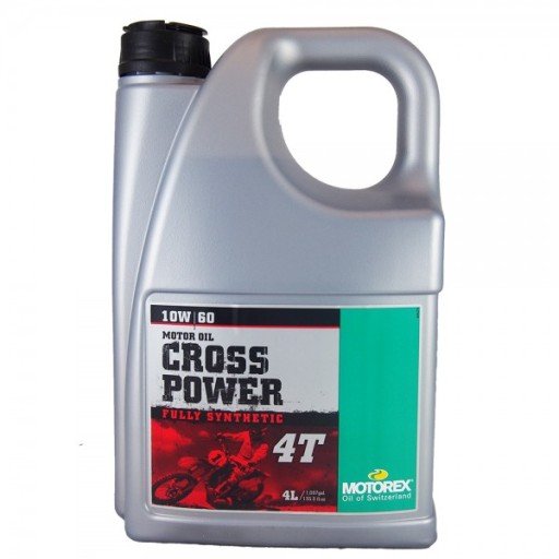 Масло MOTOREX CROSS POWER для эндуро 10W60 4л синтетика