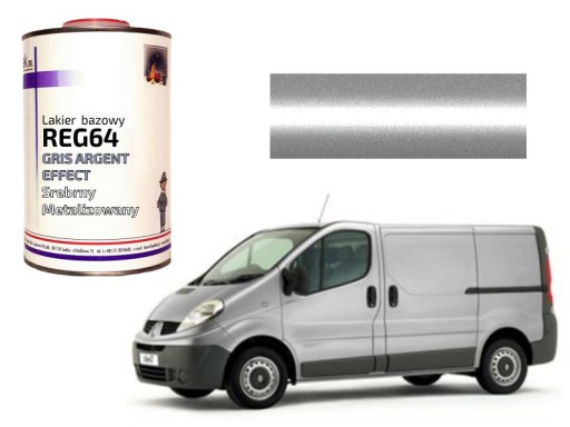 Базовое покрытие SILVER Gris Argent RENAULT G64 4 L