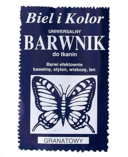 Barwnik Do Tkanin Farba Ubran 10g 31 Kolorow 6475437201 Allegro Pl