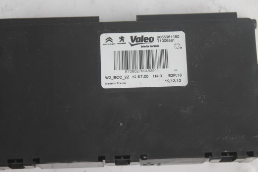 module of the heating 9665961480 PEUGEOT 508 and 10