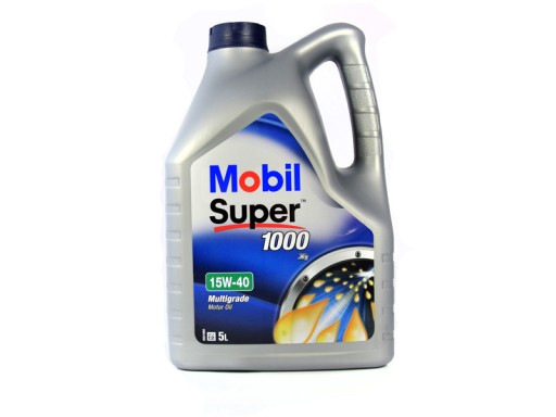 МАСЛО MOBIL SUPER 1000 15W40 5L