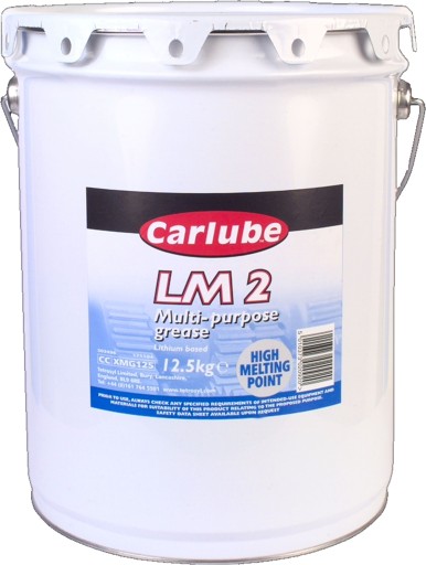 Carlube Багатоцільова літієва змазка LM2 12,5 кг