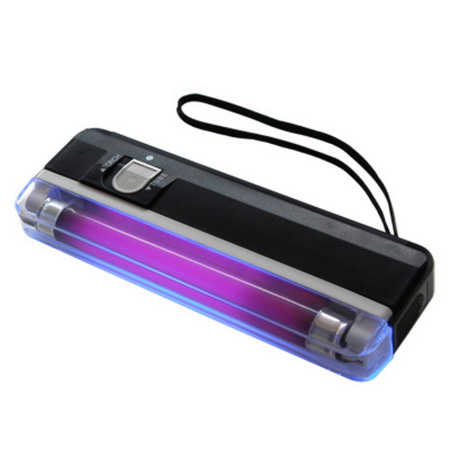 Ultrafialový tester bankoviek, 4xAA UV lampa