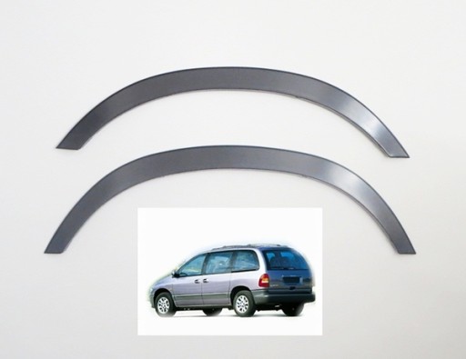 CHRYSLER GRAND VOYAGER overlays on the fenders 4 pcs