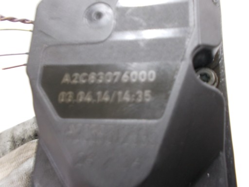 VW PASSAT B6 2.0 TDI CBA throttle flap A2C83076000